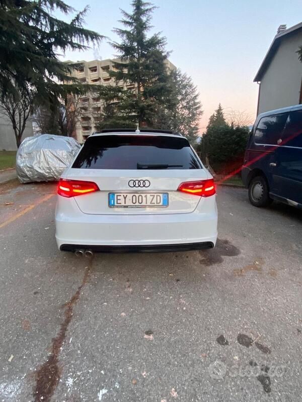 Usata Audi A3 184 CV (135 kW) 2015 Bianco Utilitaria