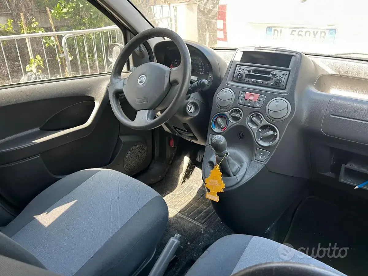 Usata Fiat Panda 60 CV (44 kW) 2007 Nero Utilitaria