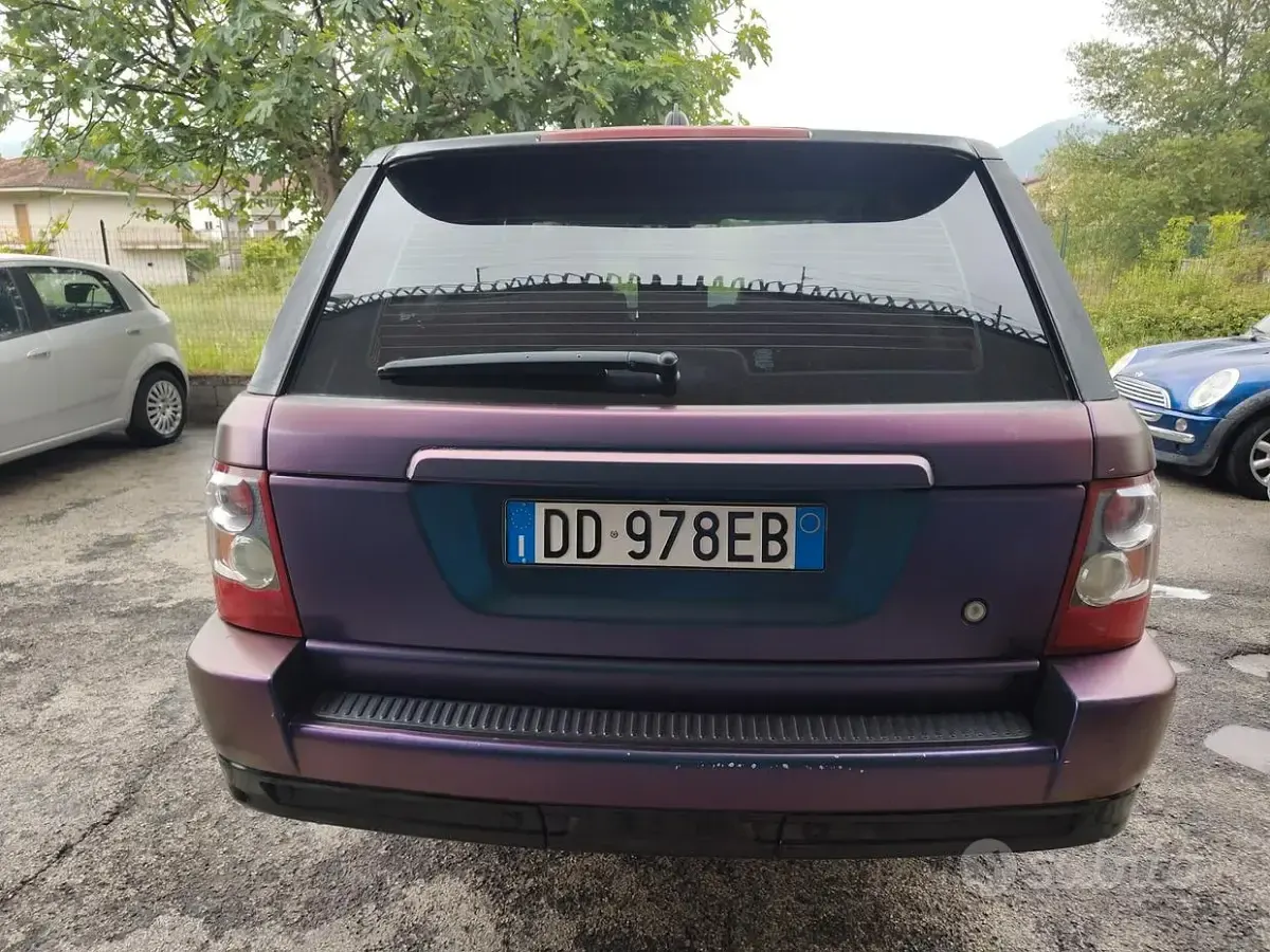 Second-hand Land Rover Range Rover Sport HSE 190 CP (139 kW) 2006 Albastru SUV