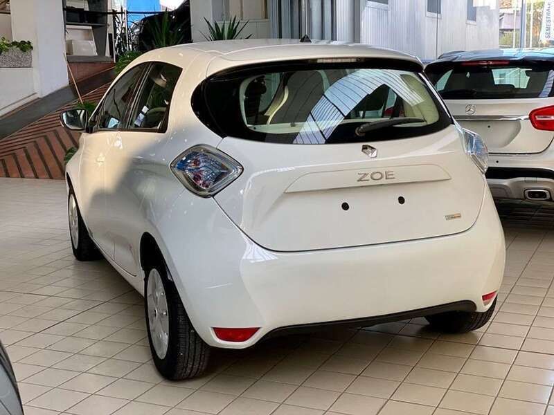 Usata Renault Zoe Life 42 kW (58 CV) 2019 Bianco Utilitaria