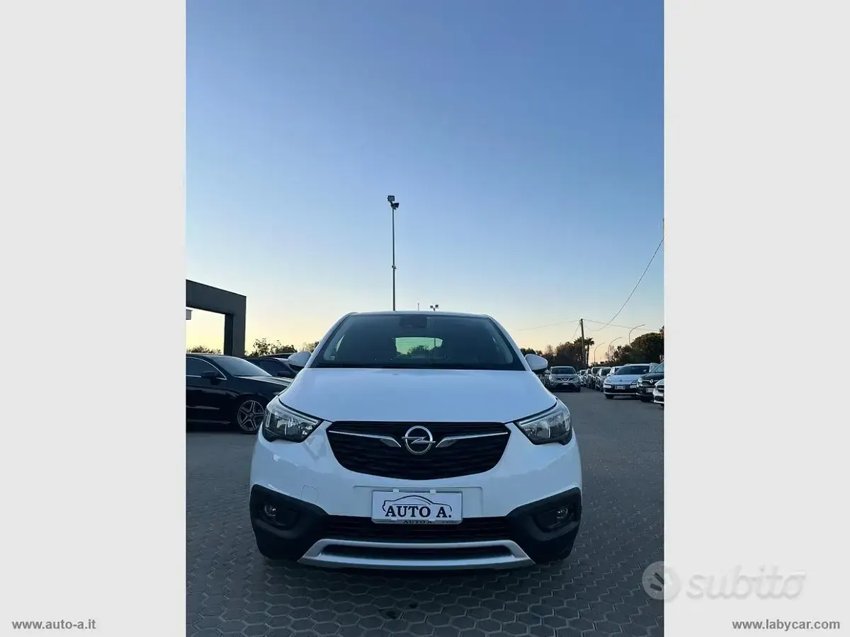 Usata Opel Crossland X Innovation 120 CV (88 kW) 2019 Bianco SUV