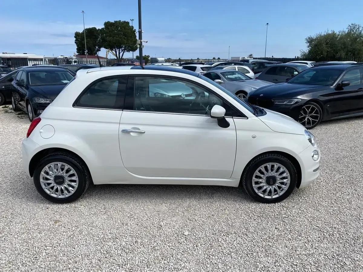 Usata Fiat 500 Lounge 95 CV (69 kW) 2017 Bianco Berlina