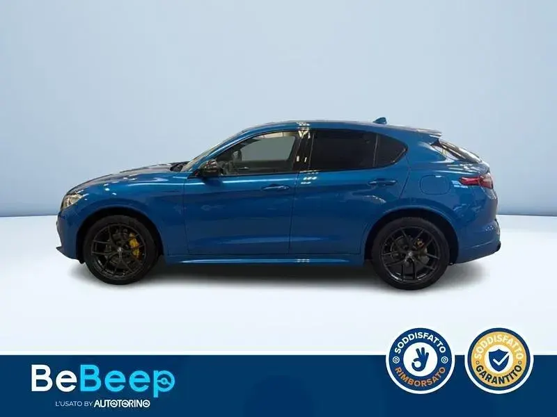 Usata Alfa Romeo Stelvio Veloce 210 CV (154 kW) 2020 Azzurro metallizzato SUV