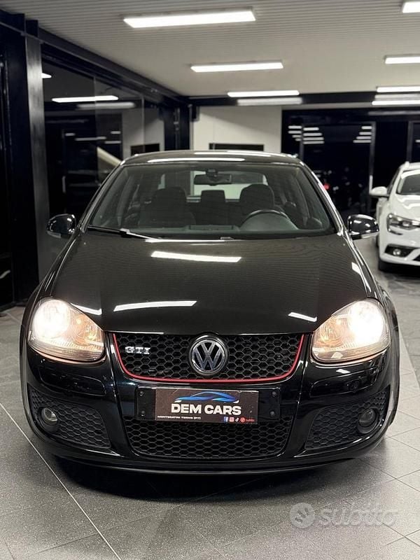 Usata VW Golf V GTI 199 CV (146 kW) 2007 Nero Berlina