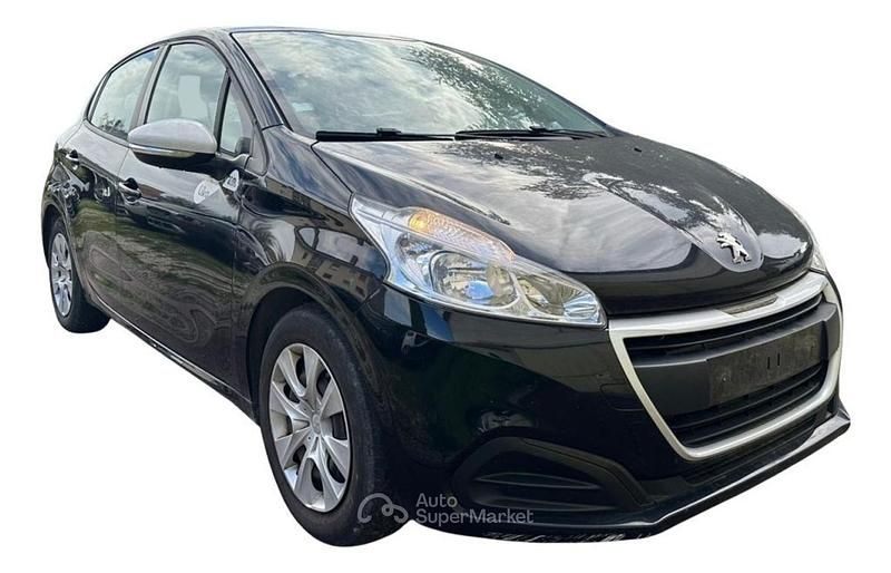 Usata Peugeot 208 Active 68 CV (50 kW) 2018 Nero Utilitaria