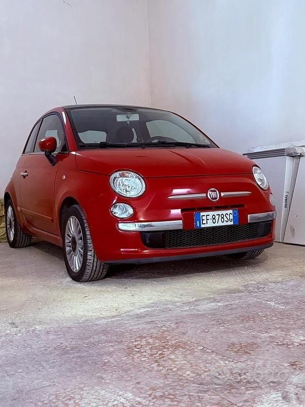 Rosso Usata 2010 Fiat 500 Tre volumi | 5900 € - Immagine 1/4