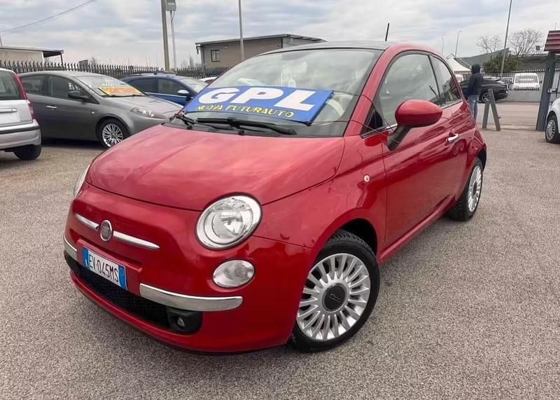 Usata Fiat 500 Lounge 69 CV (50 kW) 2014 Rosso Berlina