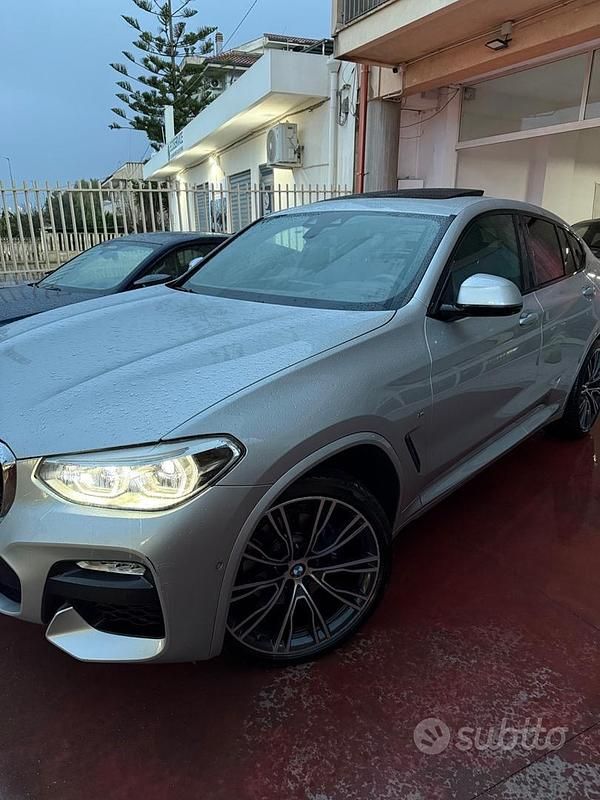 Usata BMW X4 M Sport 231 CV (169 kW) 2019 Grigio SUV
