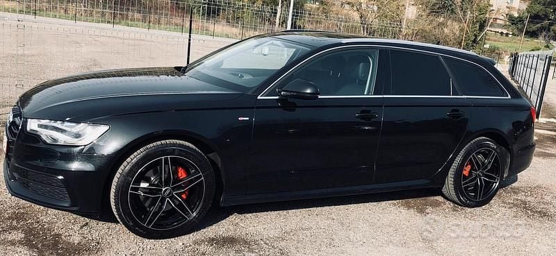 Usata Audi A6 Business Plus 177 CV (130 kW) 2012 Nero Station wagon