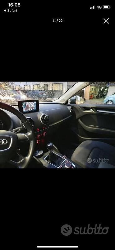 Usata Audi A3 105 CV (77 kW) 2015 Grigio Berlina