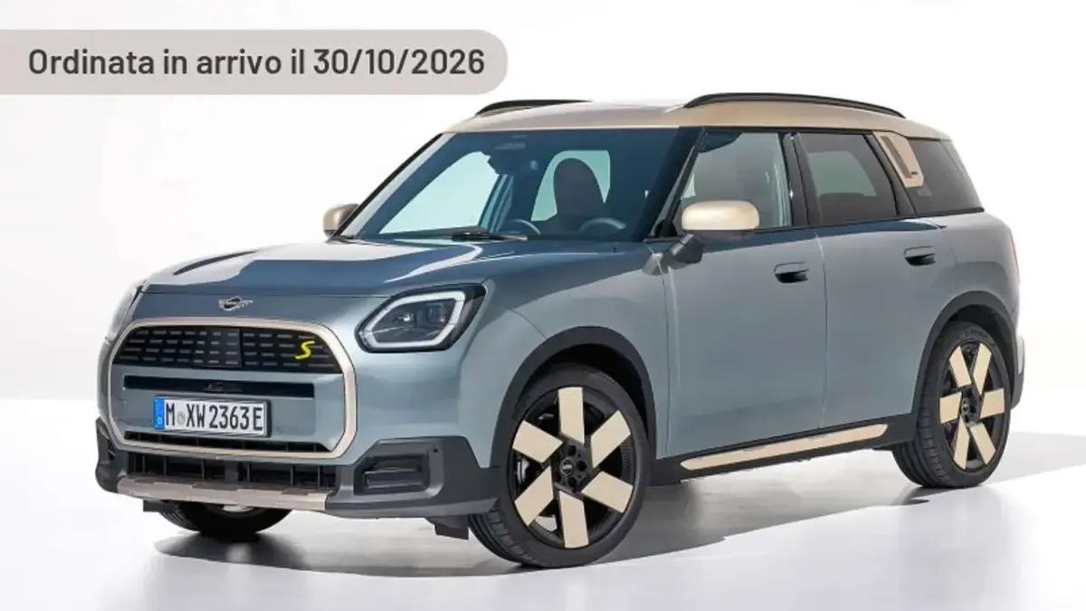 Nuova Mini Cooper S Countryman Favoured 67 kW (92 CV) 2025 Argento SUV