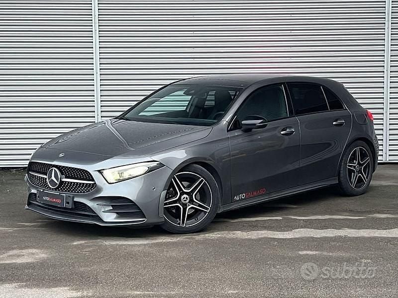 Usata Mercedes A200 AMG 150 CV (110 kW) 2019 Grigio metallizzato Berlina