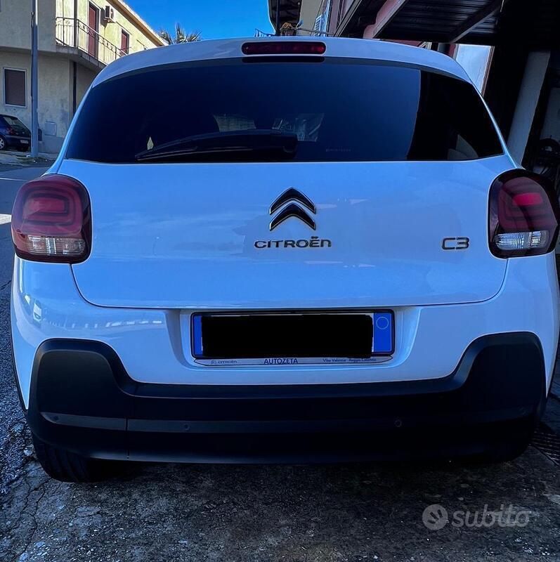 Usata Citroën C3 110 CV (80 kW) 2021 Bianco Utilitaria