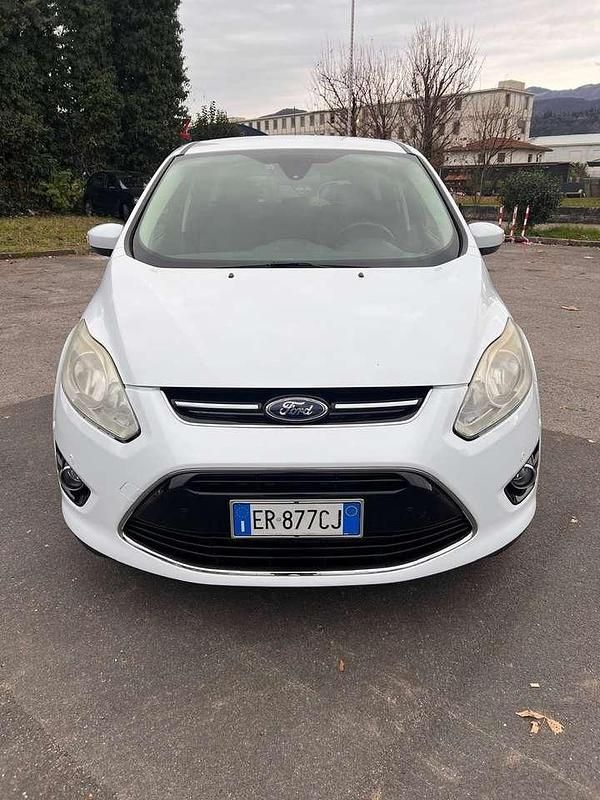 Bianco Usata 2013 Ford C-MAX Titanium Monovolume | 7490 € (Cara) - Immagine 1/4