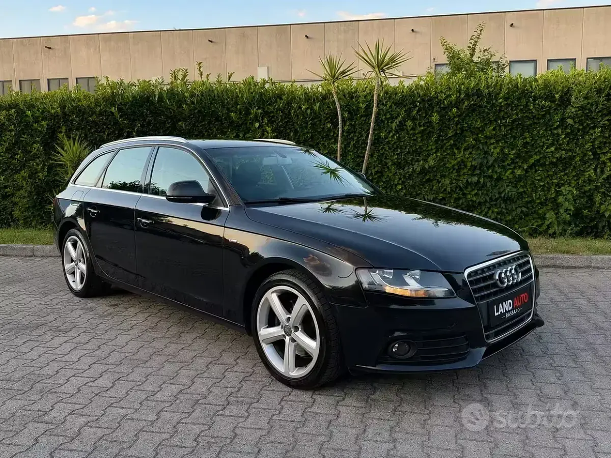Usata Audi A4 S-Line 143 CV (105 kW) 2009 Nero Station wagon