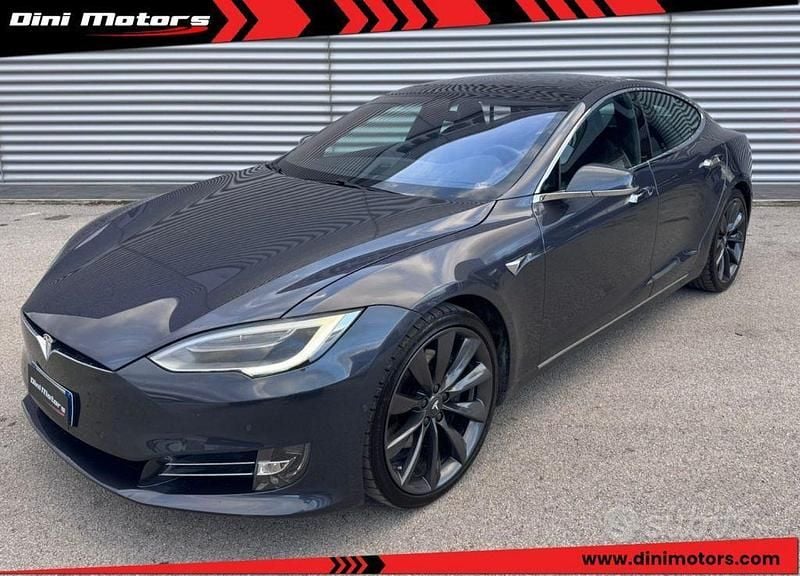 Usata Tesla Model S 450 kW (613 CV) 2017 Grigio Utilitaria