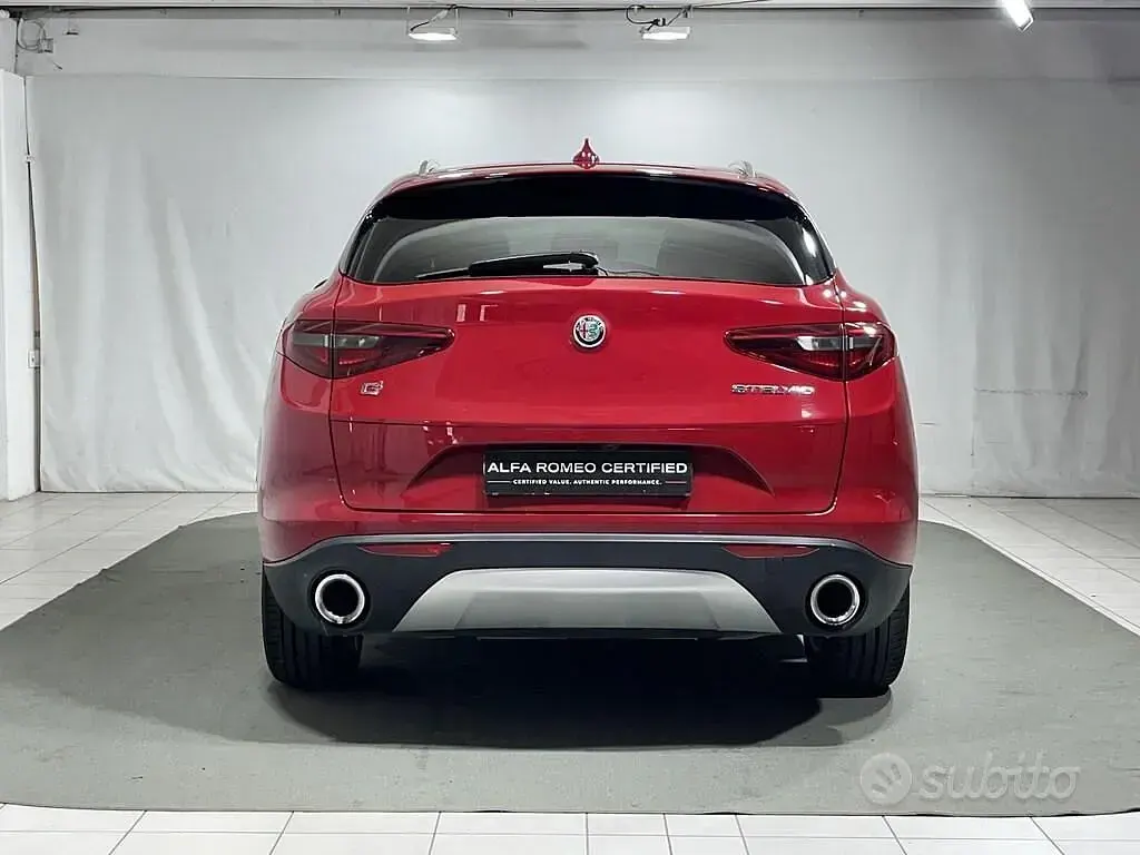 Usata Alfa Romeo Stelvio Executive 280 CV (205 kW) 2019 Rosso SUV