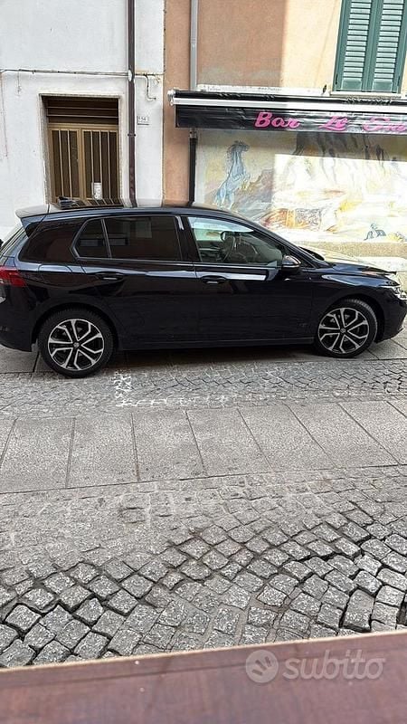 Usata VW Golf VII 150 CV (110 kW) 2021 Nero Utilitaria