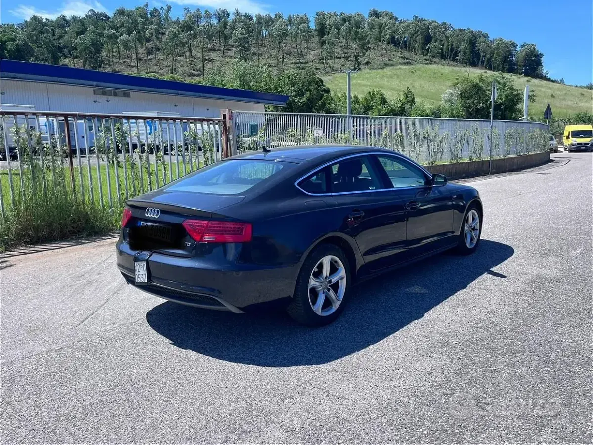 Usata Audi A5 Design 150 CV (110 kW) 2018 Grigio Coupé