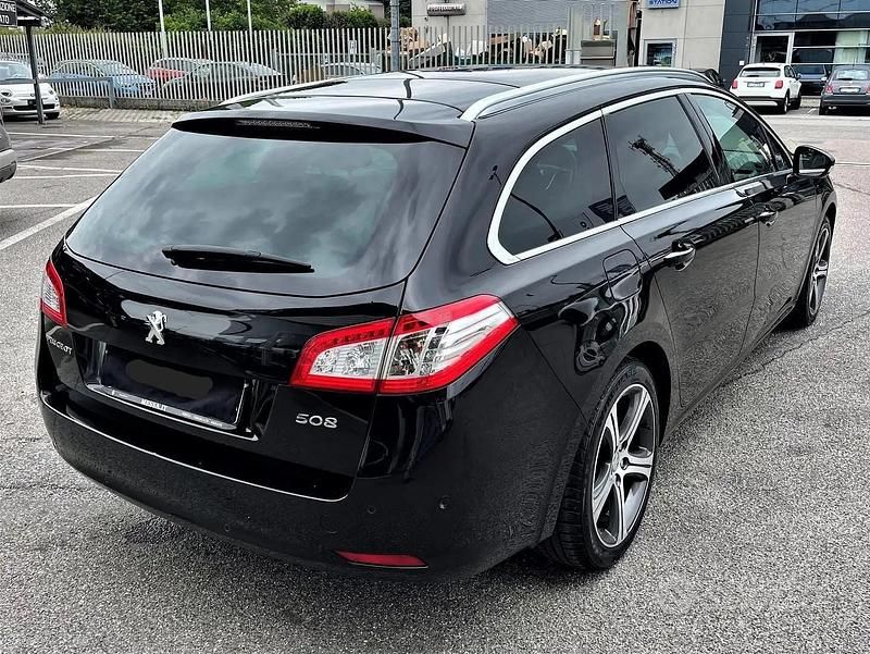 Usata Peugeot 508 SW Allure 181 CV (133 kW) 2016 Nero Station wagon