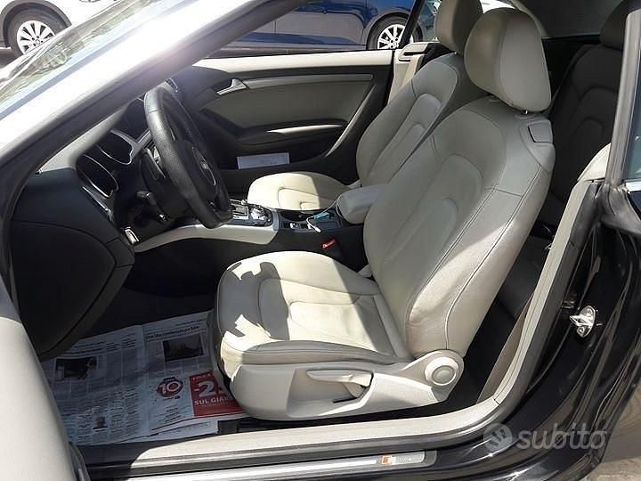 Usata Audi A5 Cabriolet 211 CV (155 kW) 2011 Nero Cabrio