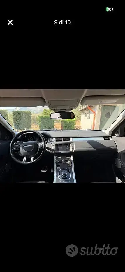 Usata Land Rover Range Rover evoque 2018 Nero