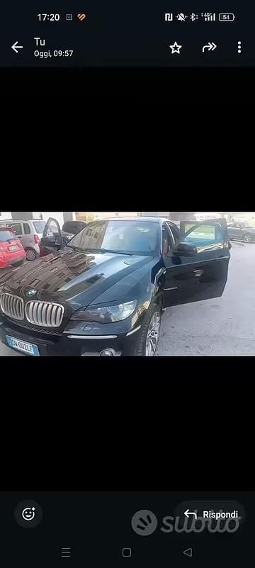 Usata BMW X6 286 CV (210 kW) 2019 Nero SUV