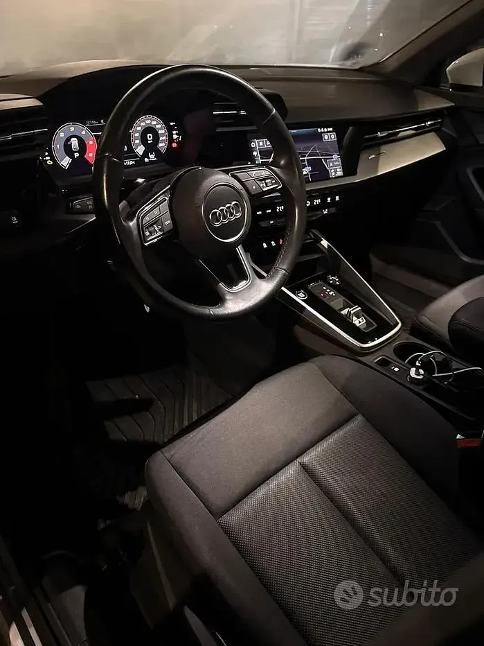 Usata Audi A3 150 CV (110 kW) 2021 Bianco Berlina