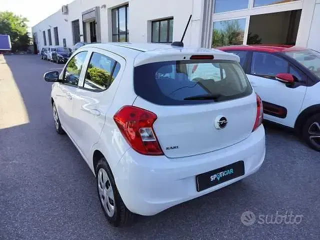 Usata Opel Karl 75 CV (55 kW) 2017 Bianco Utilitaria