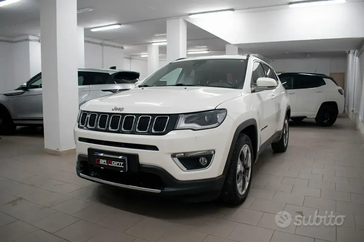 Usata Jeep Compass Limited 120 CV (88 kW) 2018 Bianco SUV