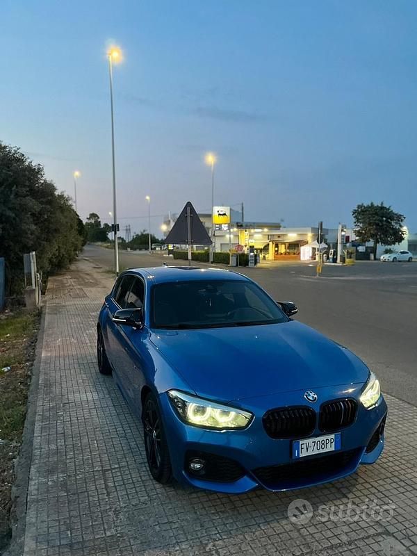 Usata BMW 114 M Sport 95 CV (69 kW) 2019 Blu Utilitaria