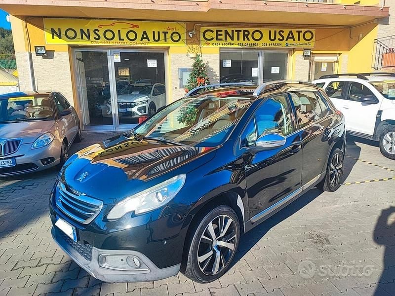 Usata Peugeot 2008 Allure 120 CV (88 kW) 2016 Nero SUV