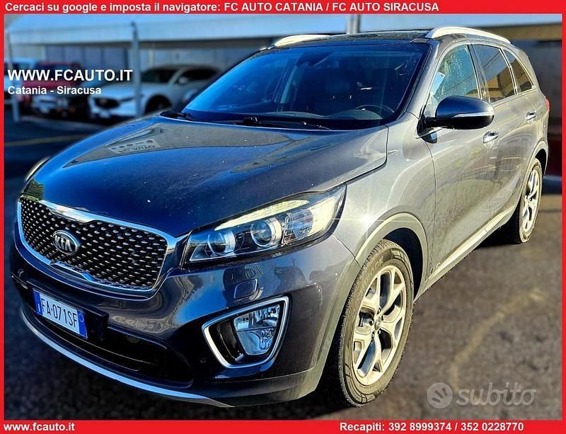 Usata Kia Sorento 200 CV (147 kW) 2015 Grigio SUV