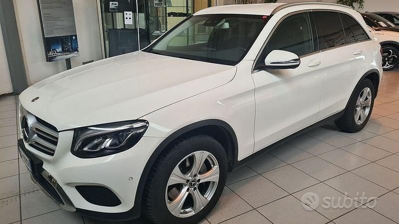 Usata Mercedes GLC250 204 CV (150 kW) 2018 Bianco SUV