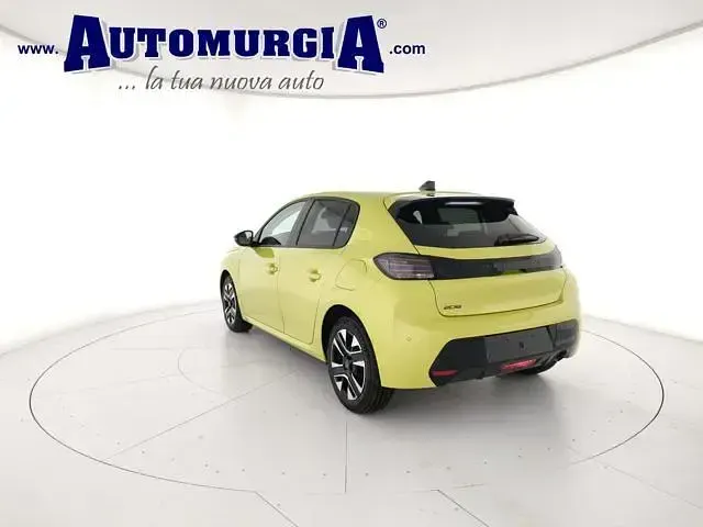 Nuova Peugeot 208 Allure Turbo 100 CV (73 kW) 2026 Giallo Utilitaria
