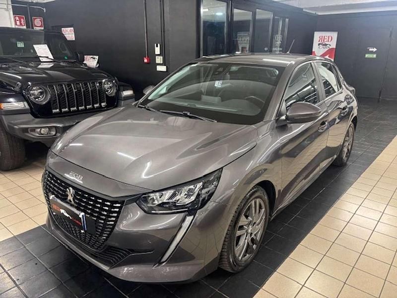 Usata Peugeot 208 Allure 102 CV (75 kW) 2021 Grigio Utilitaria
