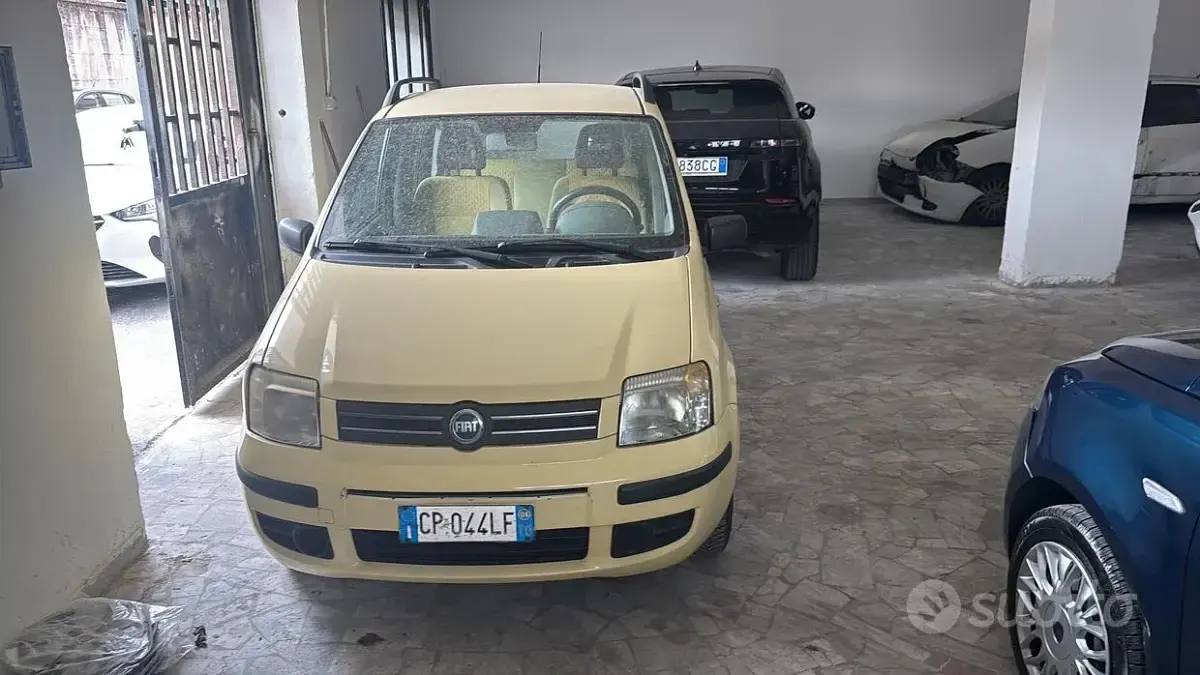 Usata Fiat Panda Dynamic 60 CV (44 kW) 2004 Giallo Utilitaria