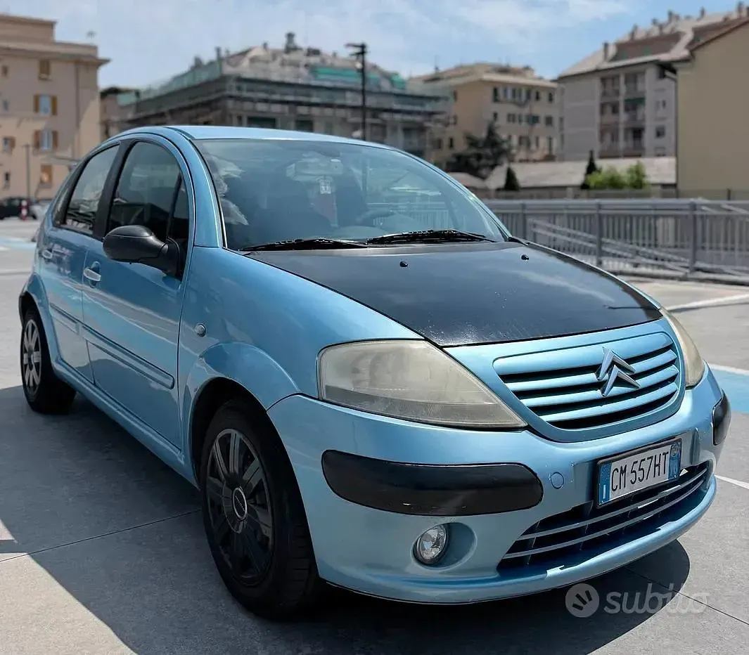Usata Citroën C3 109 CV (80 kW) 2004 Blu Berlina