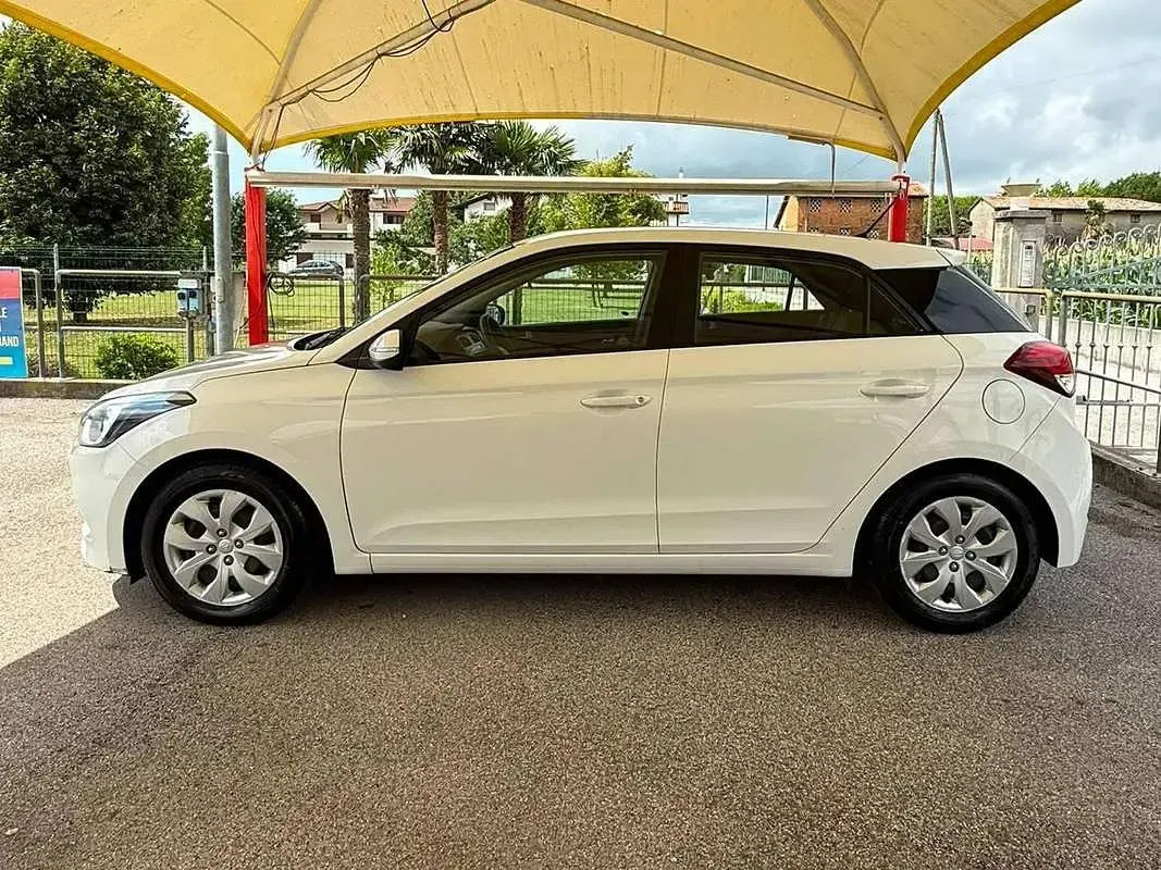Usata Hyundai i20 Classic 75 CV (55 kW) 2018 Bianco Utilitaria