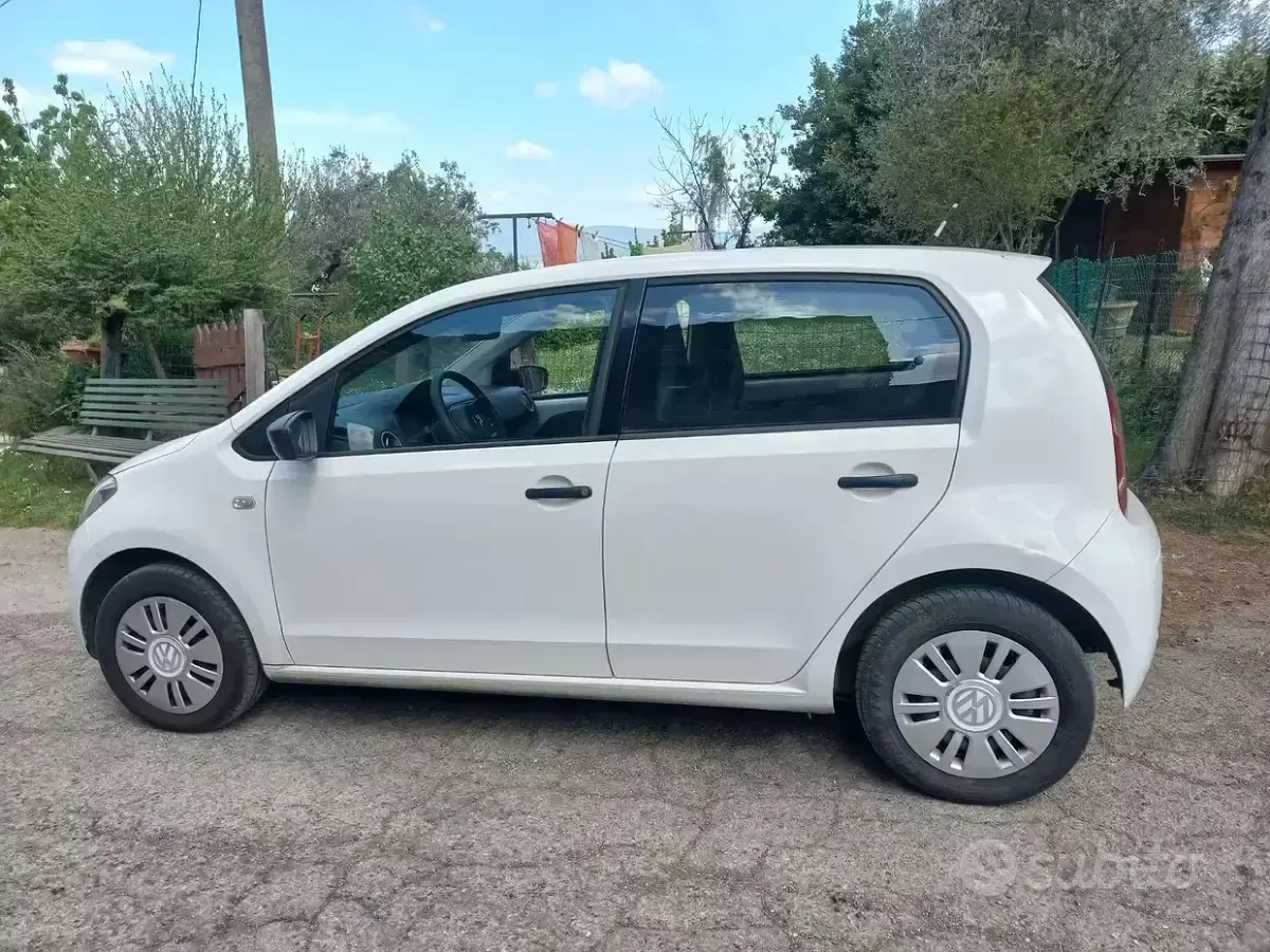 Usata VW up! 60 CV (44 kW) 2014 Bianco Utilitaria