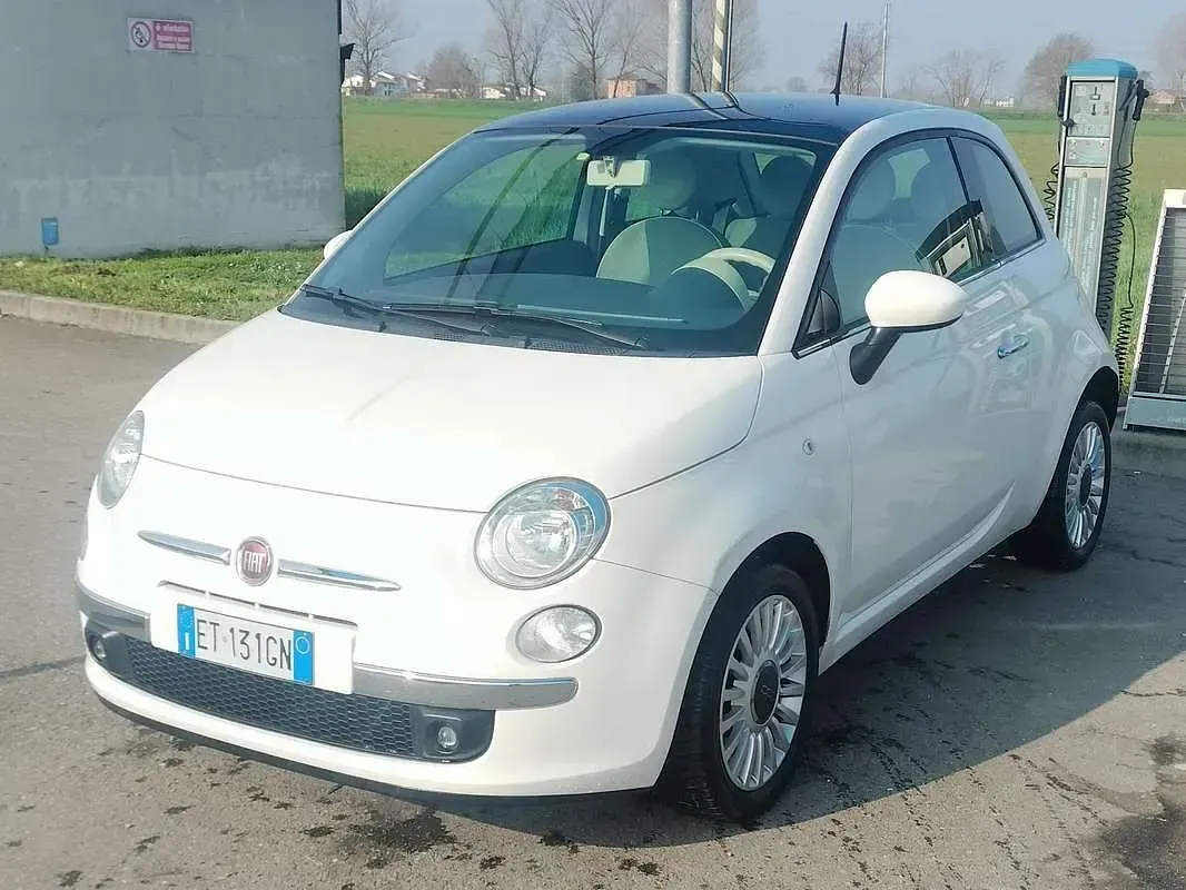Usata Fiat 500 Lounge 69 CV (50 kW) 2013 Bianco Berlina