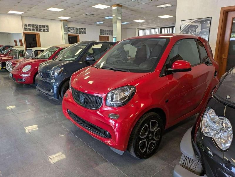 Usata Smart ForTwo Coupé Brabus 71 CV (52 kW) 2016 Rosso Utilitaria