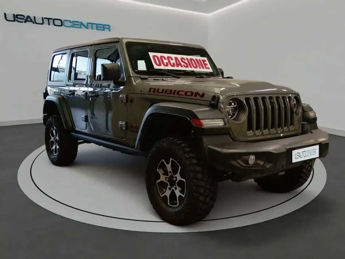 Usata Jeep Wrangler Unlimited Rubicon 272 CV (200 kW) 2022 Grigio SUV