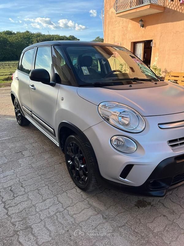 Usata Fiat 500L Trekking 95 CV (69 kW) 2017 Argento Monovolume