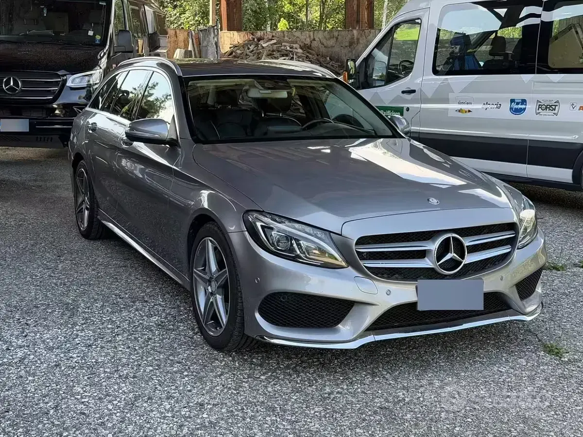 Usata Mercedes C250 Premium 204 CV (150 kW) 2015 Grigio Station wagon