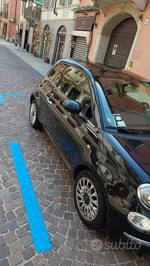 Usata Fiat 500 Pop 69 CV (50 kW) 2017 Nero Berlina