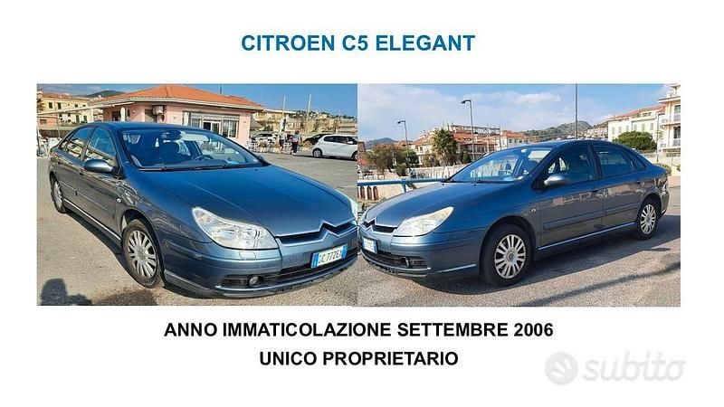 Usata Citroën C5 109 CV (80 kW) 2006 Grigio Berlina