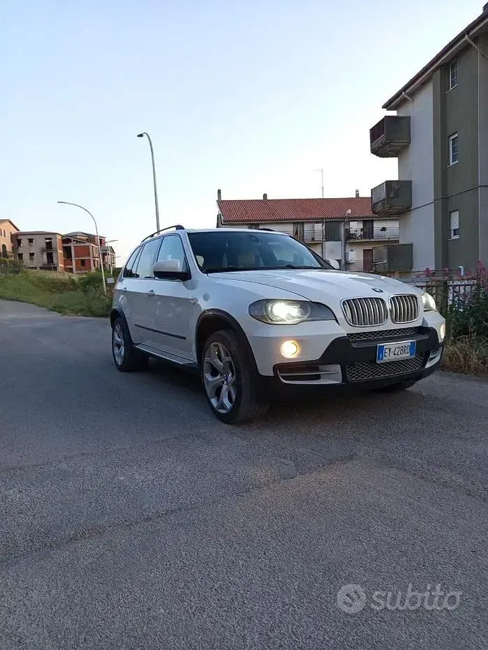 Usata BMW X5 235 CV (172 kW) 2008 Bianco SUV