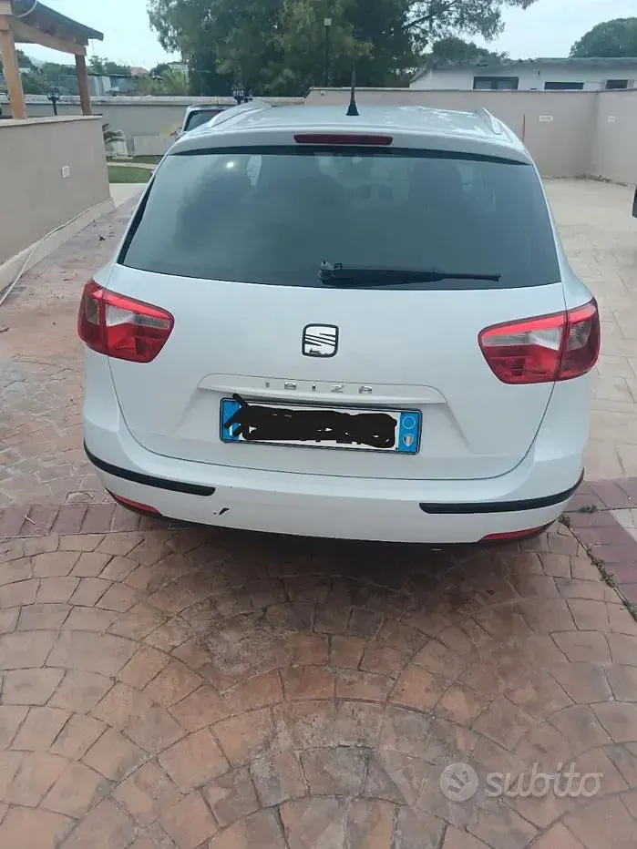 Usata Seat Ibiza ST 69 CV (50 kW) 2012 Bianco Station wagon