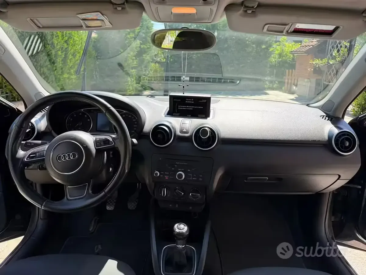 Usata Audi A1 Ambition 86 CV (63 kW) 2015 Nero Utilitaria
